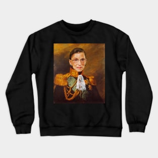 Ruth Bader Gunsburg Retro Portrait Crewneck Sweatshirt